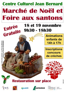 Marché de Noël à La Fare les Oliviers