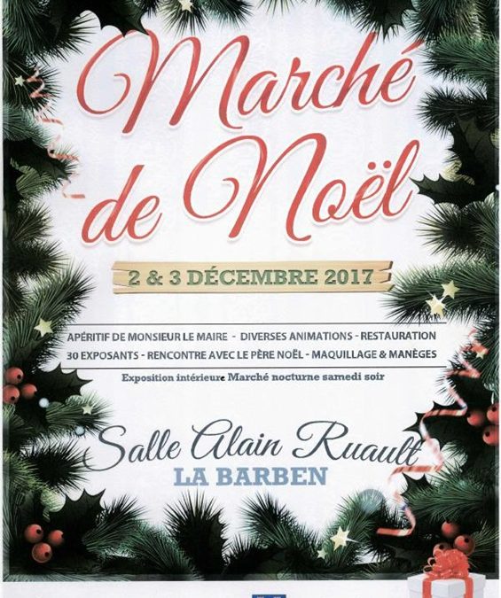 Marché de Noël à la Barben